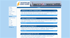 Desktop Screenshot of jachtklubtousen.cz